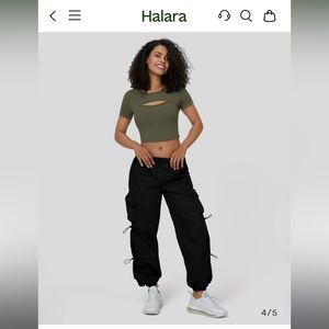 Halara Cargo Joggers NWOT size large